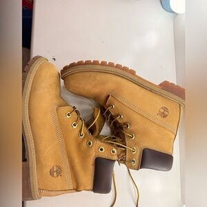 Timberland Tan Leather Boots